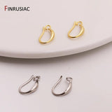 14k Plated Brass Earring Hooks Earwires For DIY Earrings