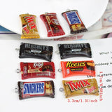 10Pcs Candy Charms for DIY Jewelry Making