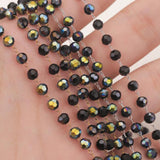 1m 4mm Stainless Steel Crystal Bead Chain for DIY Necklace Bracelet