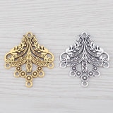 20 Tibetan Silver/Gold Earring Chandelier Connectors Charms Pendant
