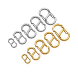 5pcs 18K Stainless Steel Spring Buckles Lobster Clasps DIY Jewelry Findings