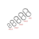 5pcs 18K Stainless Steel Spring Buckles Lobster Clasps DIY Jewelry Findings