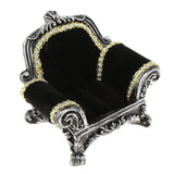 Velvet Resin Sofa Shape Jewelry Organizer