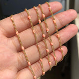 Fashion Heart Stone Beads for DIY Jewelry Making 1M
