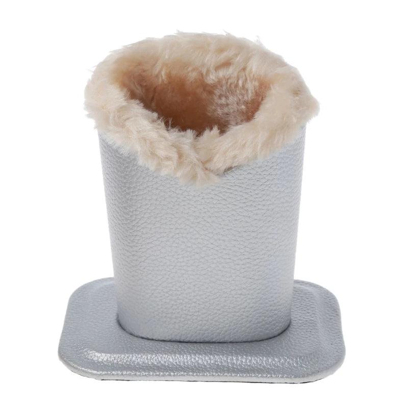 PU Leather Eyeglass Holders Sunglass Stand Soft Plush Lining