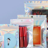 100 pc Holographic Laser Rainbow Self-Sealing Candy Bag with Window