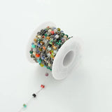 316L Stainless Steel 4x2.5mm Tube Bead Cable Chain 18K  DIY Jewelry Findings