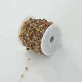 316L Stainless Steel 4x2.5mm Tube Bead Cable Chain 18K  DIY Jewelry Findings