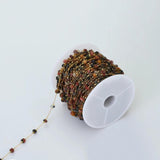 316L Stainless Steel 4x2.5mm Tube Bead Cable Chain 18K  DIY Jewelry Findings