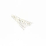 200pcs Metal Eye flat Head Pin Jewelry Findings 20-70mm