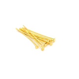 200pcs Metal Eye flat Head Pin Jewelry Findings 20-70mm