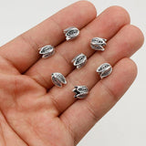 30pcs Tulip Bead Caps 9x8mm Flower Jewelry End Covers DIY Earrings Bracelets