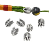 30pcs Tulip Bead Caps 9x8mm Flower Jewelry End Covers DIY Earrings Bracelets