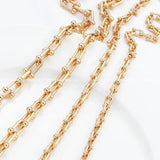 1 Meter 14K Gold-filled Chunky U Link Chains DIY Jewelry Making