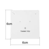 50pcs/lot Necklace Earring Cards Cardboard Organizers for Jewelry Packaging