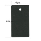 50pcs/lot Necklace Earring Cards Cardboard Organizers for Jewelry Packaging