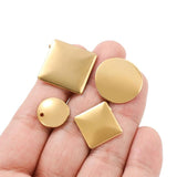 10Pcs Stainless Steel Earring Studs Base with Ear Plug for DIY Jewelry