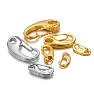 5 Pcs Stainless Steel Lobster Clasp Hooks for Jewelry Making 16-32MM