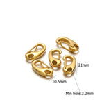 5 Pcs Stainless Steel Lobster Clasp Hooks for Jewelry Making 16-32MM