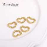 18K Plated Carabiner Spring Clasps Push Gate Lock Jewelry Clasp