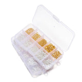 640Pcs Lobster Clasp Jump Ring Spacer Beads Chain Kit