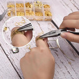 Alloy Accessories Set DIY Jewelry Findings Tool Earrings Hook Earplugs