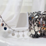 2M 1M Crystal Beads Charms Chains Glass Copper Chain for Necklace Bracelet