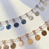 2M 1M Crystal Beads Charms Chains Glass Copper Chain for Necklace Bracelet