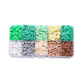 2000Pcs/Box Clay Beads Jewelry Making Kit Set for DIY Bracelet Necklace