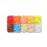 2000Pcs/Box Clay Beads Jewelry Making Kit Set for DIY Bracelet Necklace