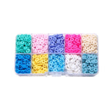 2000Pcs/Box Clay Beads Jewelry Making Kit Set for DIY Bracelet Necklace
