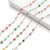1Meter Stainless Steel Enamel Chains for DIY Necklaces Bracelets