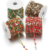 1Meter Stainless Steel Enamel Chains for DIY Necklaces Bracelets
