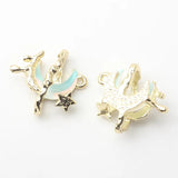 10pcs Moon & Stars Charms Pendant DIY Jewelry Accessories