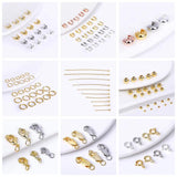 18K Plated 10/12mm Heart Lobster Clasp Connector