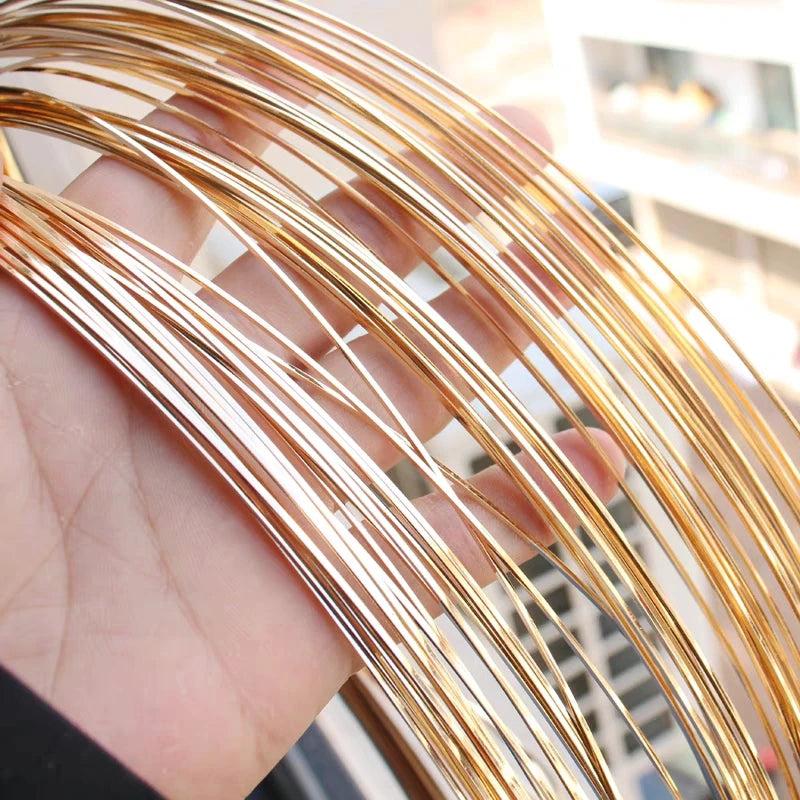 Square Copper Wire Brass Wire for Jewelry Beading Craft DIY