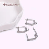 18K Plated Zircon Earwires for Earring DIY
