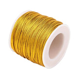 2mm Plastic Metallic Braided Thread Cord for Bracelet Making