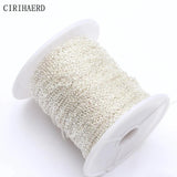 1.6mm Thin Chain Accessories For Women Jewelry Glasses Mask Chain