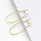 10 PCS 14K Plated Hook Earring Wire Hoops for DIY Earrings