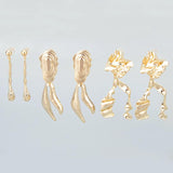 18k Rhodium Plated Copper DIY Charms Pendants 6pcs/lot