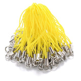 50pcs Polyester Cord With Jump Ring Lanyard Rope DIY Craft Pendant Materials