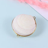 Vintage Nautical Shell Earring Trinket Box Holder Table Centerpiece Showcase