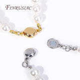 18K Plated Brass Round Magnetic Clasps for Jewelry Making