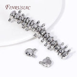 18K Plated Brass Round Magnetic Clasps for Jewelry Making