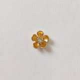 30 PCS 13mm Alloy KC Plated Flowers DIY Jewelry Making