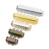 5pcs Strong Magnetic Clasps for Layered Bracelet Necklaces Hook Findings