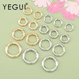 18k Plated Jewelry Accessories Connector Clasps 10pcs