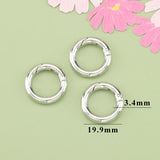 18k Plated Jewelry Accessories Connector Clasps 10pcs