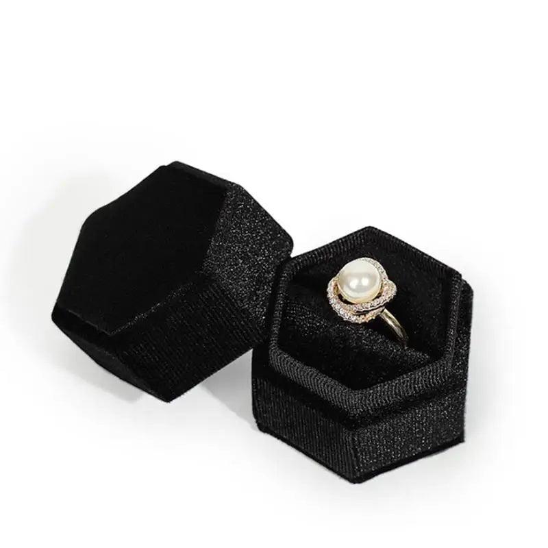 Mini Jewelry Organizer Display Travel Jewelry Case Boxes Ring Portable